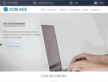Tablet Screenshot of ccmace.co.uk
